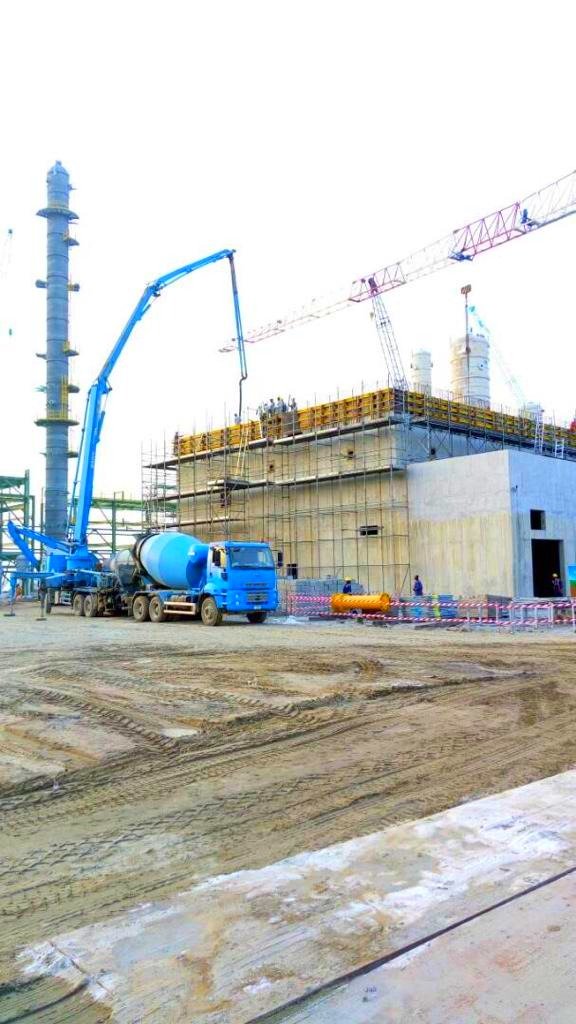 Dangote Fertilizer Substation Construction