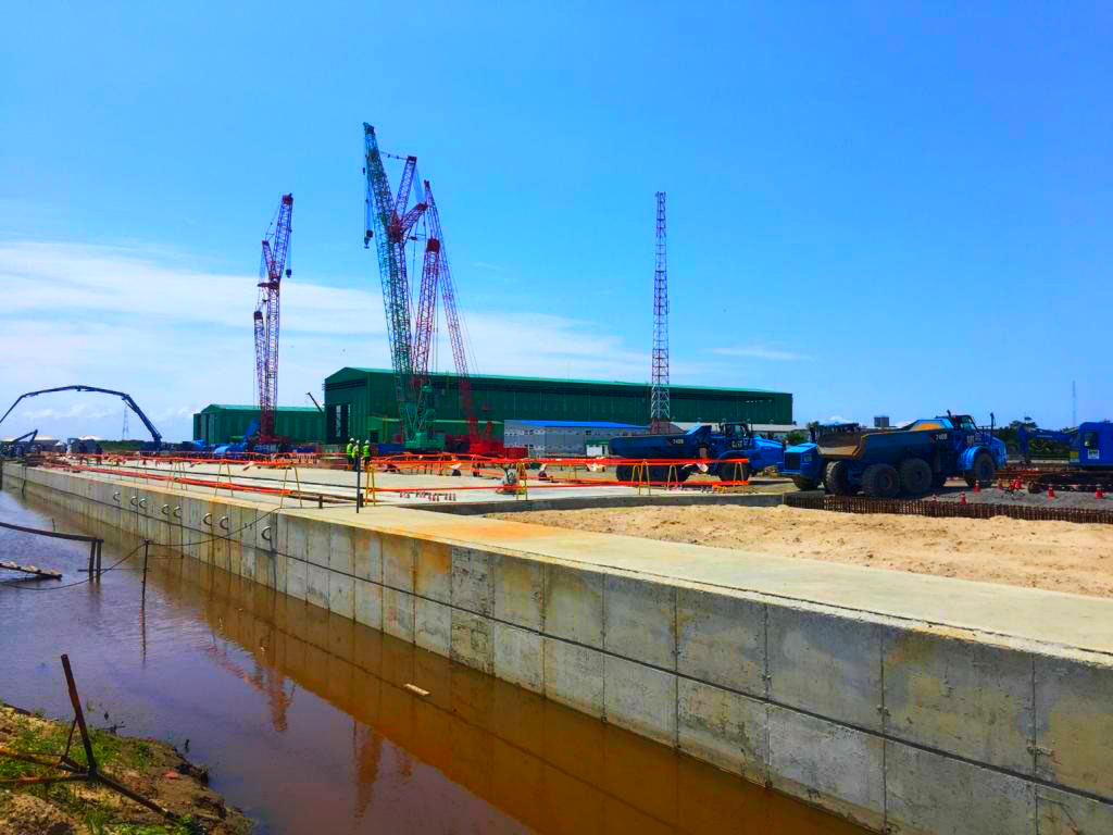 Samsung Heavy Industry Mega Fabrication Yard, Lagos, Nigeria