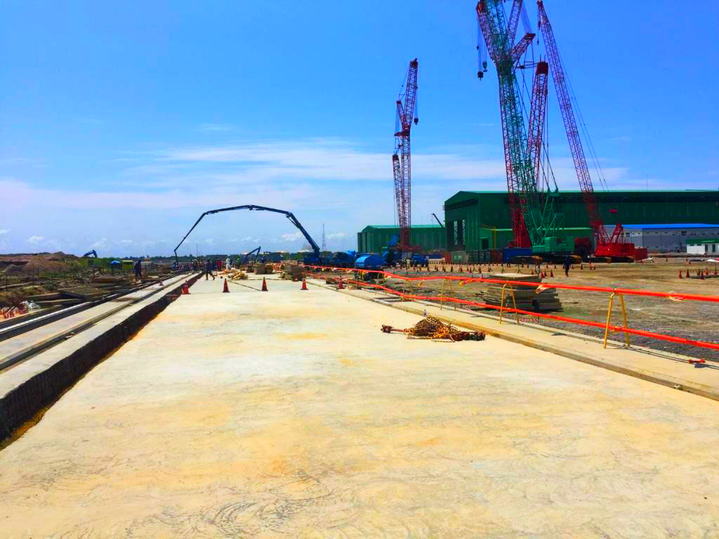 Samsung Heavy Industry Mega Fabrication Yard, Lagos, Nigeria