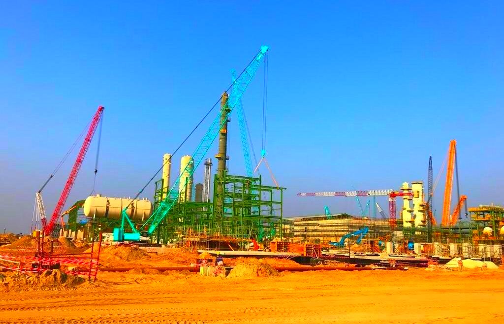 Samsung Heavy Industry Mega Fabrication Yard, Lagos, Nigeria